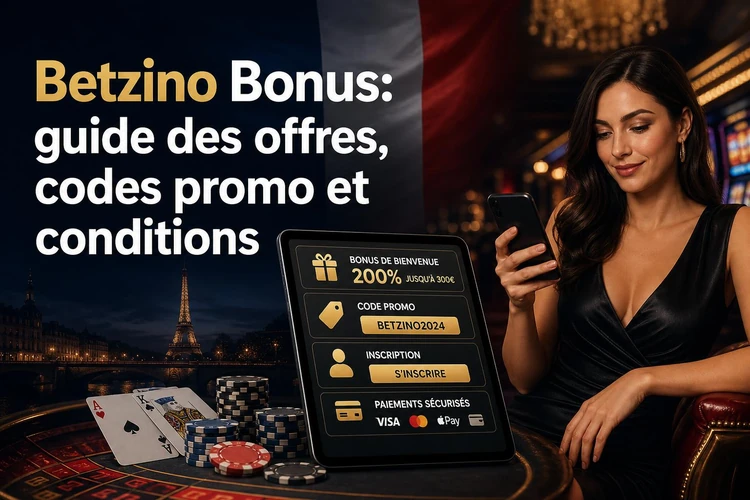 Betzino Bonus: guide des offres, codes promo et conditions