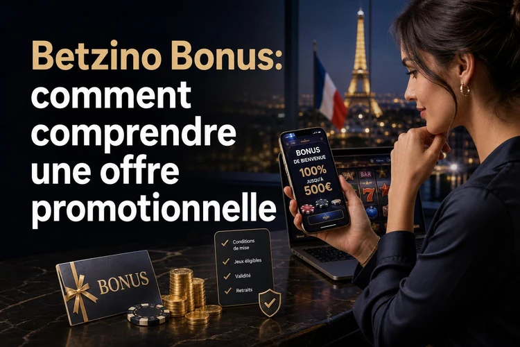 Betzino Bonus: comment comprendre une offre promotionnelle