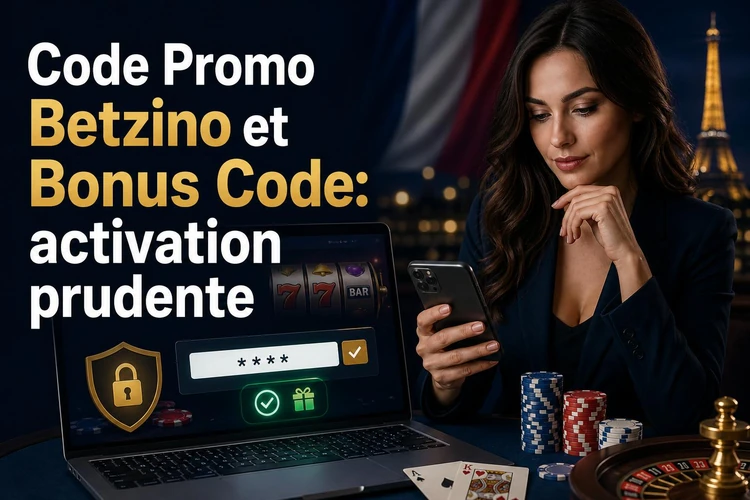 Code Promo Betzino et Bonus Code: activation prudente