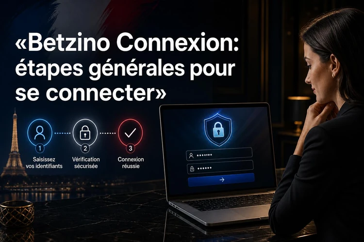 Betzino Connexion: étapes générales pour se connecter